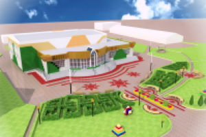 3д Визуализация кинотеатра (реконструкция)