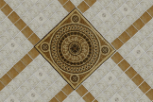 компановка керамической плитки из разных коллекций на пол 2