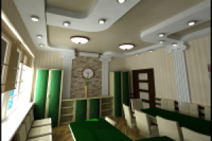 кабинет директора в классическом стиле