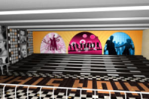 интерьер помещения кинозала+ночного клуба (2 функциональный)