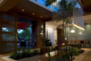 Многоэтажный жилой дом, проект с атриумом