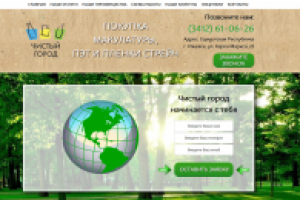 Сайт чистый город