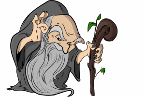 Боровик в векторе