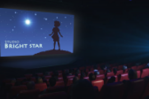 логотип анимационной студии "Bright Star"