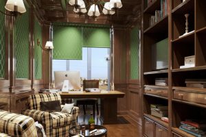 Проект кабинета в классическом стиле