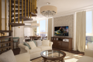 кухня гостиная