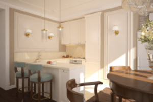 кухня гостиная