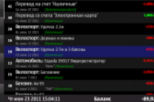 Домашняя бухгалтерия