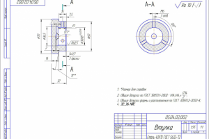 Втулка упорная