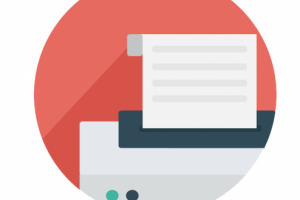 Векторная иконка принтера