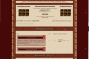 Дизайн для ролевого форума "The Chronicles of Narnia: The Four"