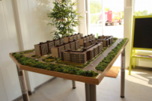 Макет Квартала Гальчино