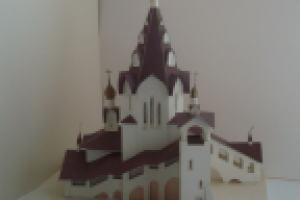 макет церкви