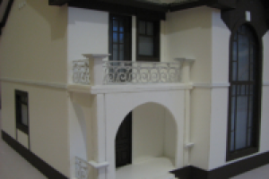 макет загородного дома 1