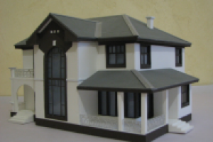 макет загородного дома 1