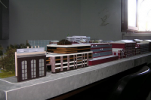 макет района