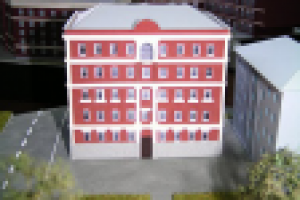 макет района