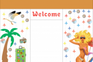 Оформление Витрины Турфирмы