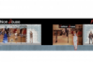 Новогоднее Оформление Витрины Fashion House