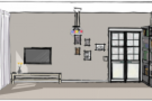 проект гостинной