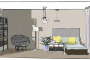 проект гостинной