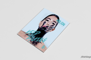 Верстка глянцевого журнала  #RLGNmagazine