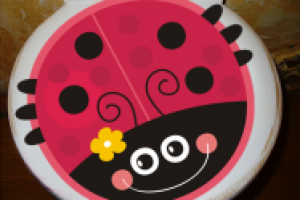 Стикер "Божья коровка"