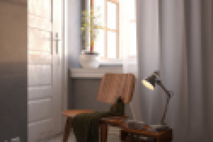 Интерьер в 3d max