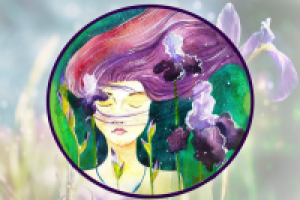 Открытка "Irish girl"