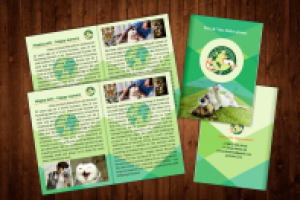 Буклет для "Pets & Vets Relocations".