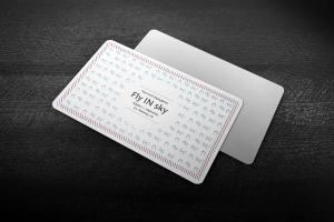 Сертификат в виде карточки для частного аэродрома