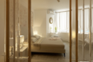 Визуализация интерьера квартиры 52 м2