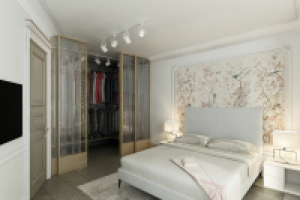 Визуализация интерьера квартиры 52 м2