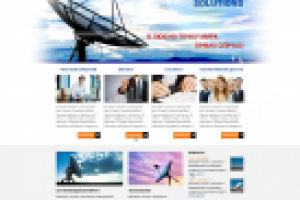 Дизайн сайта спутниковой компании