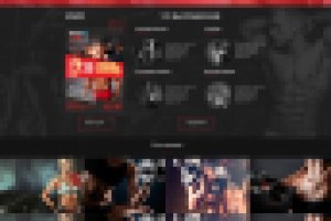 Landing Page Фитнес-центр