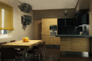 3х-этажный дом, кухня