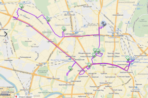 Логистический анализ перевозки грузов в гоороде.