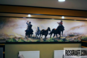 картина в технике аэрография