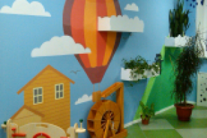 Художественная роспись стен (детский сад в Новохоперске)