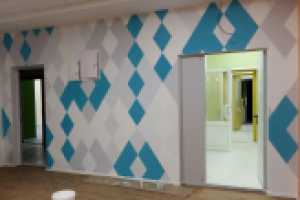 Художественная роспись стен (детский сад в Новохоперске)