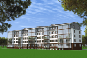 Проект многоквартирного жилого дома со встроенными помещениями