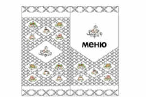 Фирменный стиль кафе Зефир
