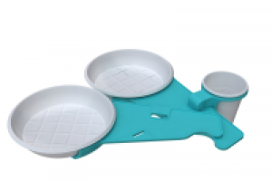 Поднос для одноразовой посуды