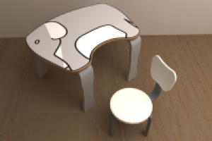 Детский стол+стул 2