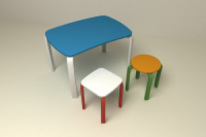 Детский стол+стул