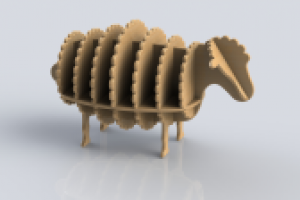 Газетница Овечка