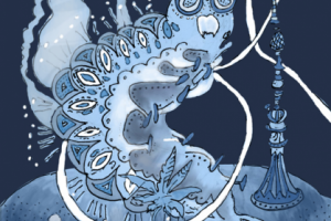 Гусеница из "Алиса в стране чудес"