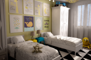 Детская для двух девочек