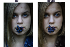 Ретушь портретной фотографии