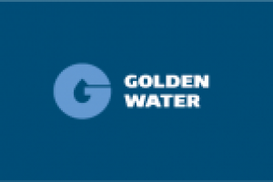 Golden water